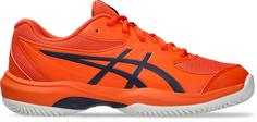 ASICS GEL-GAME 10 GS CLAY Tennisschuhe Kinder nova orange-indigo fog