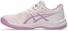 Rückansicht von ASICS UPCOURT 6 GS Hallenschuhe Kinder pale pink-light ube