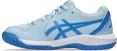 Rückansicht von ASICS GEL-DEDICATE 8 GS Tennisschuhe Kinder light blue-blue coast