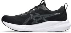 Rückansicht von ASICS GEL-PULSE 16 Laufschuhe Herren black-carrier grey