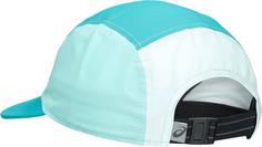 Rückansicht von ASICS 5 PANEL Cap wave teal-oasis green-soothing sea