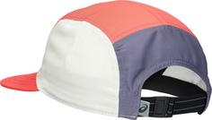 Rückansicht von ASICS 5 PANEL Cap coral reef-greyish purple-birch