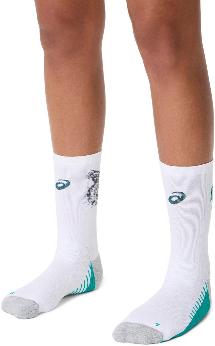 ASICS ASICS PERFORMANCE RUN Socken - brilliant white-wave teal - 0 | SportScheck
