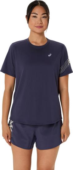 Rückansicht von ASICS Funktionsshirt Damen indigo fog