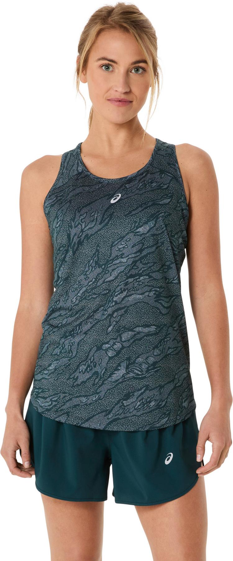 ASICS ASICS ROAD Funktionstank Damen - saxon green - light ube - 0 | SportScheck