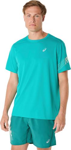 Rückansicht von ASICS Funktionsshirt Herren wave teal