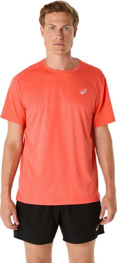 Rückansicht von ASICS CORE Funktionsshirt Herren coral reef