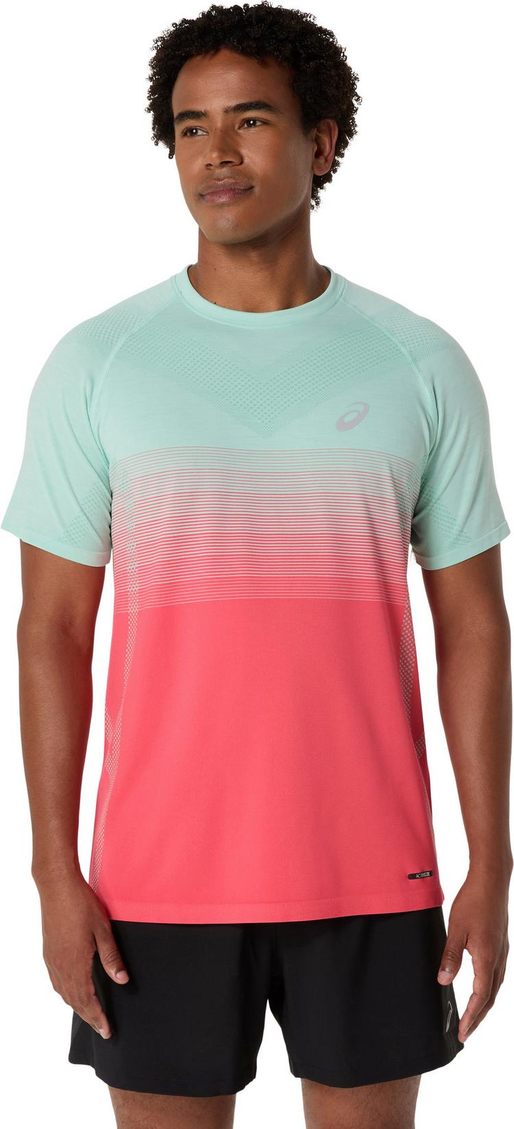 ASICS ASICS Funktionsshirt Herren - coral reef - oasis green - 0 | SportScheck