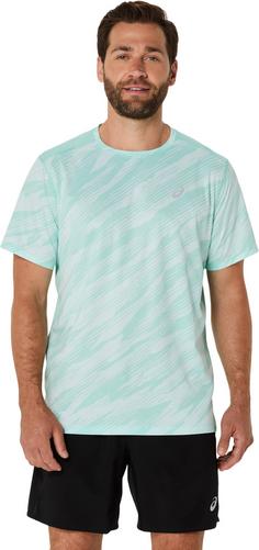 Rückansicht von ASICS CORE Funktionsshirt Herren oasis green