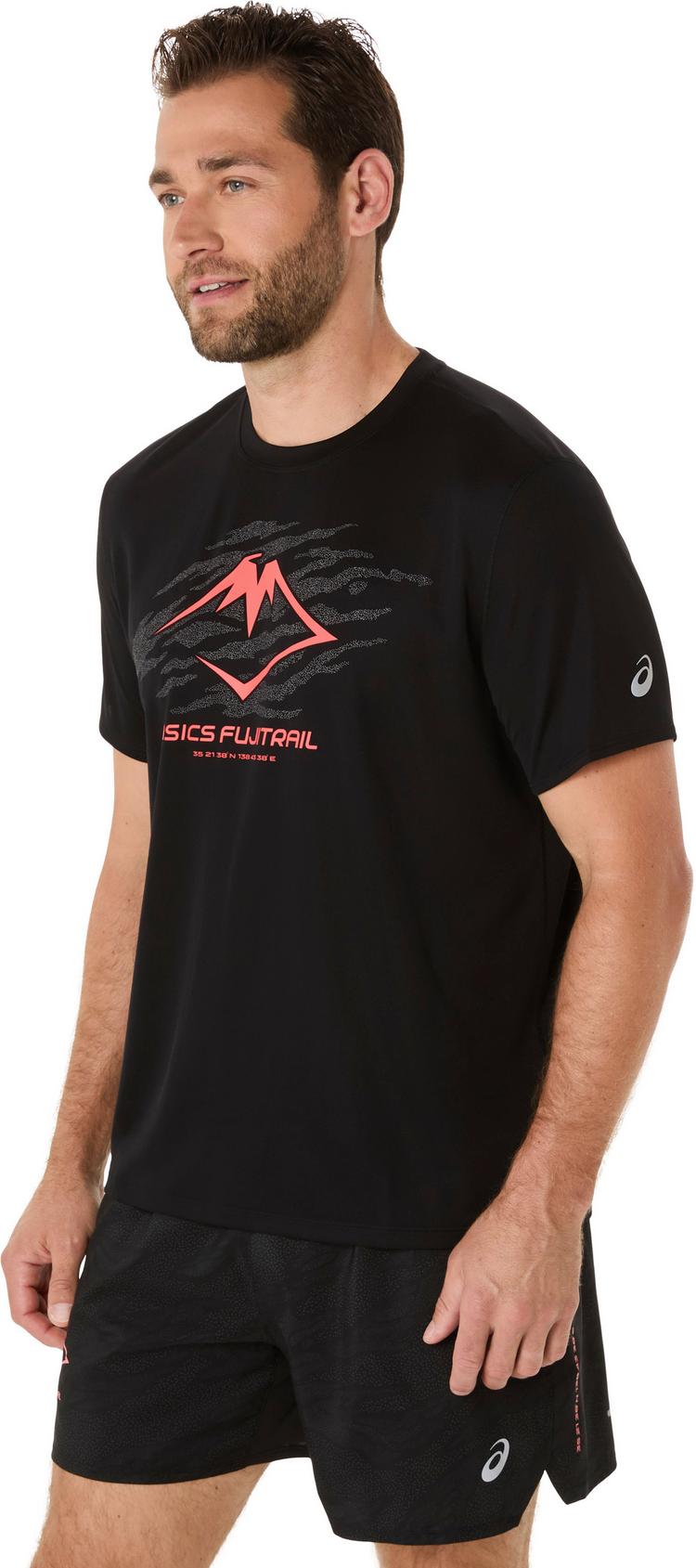 ASICS ASICS FUJITRAIL Funktionsshirt Herren - performance black-carbon-coral reef - 2 | SportScheck