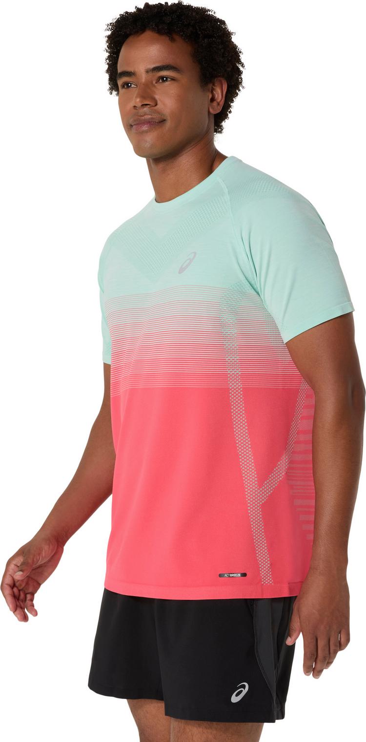 ASICS ASICS Funktionsshirt Herren - coral reef - oasis green - 2 | SportScheck