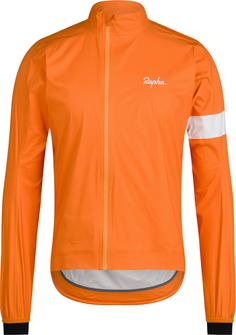 Rapha Core Regenjacke Herren bright orange-white