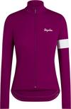 Rapha Core Winter Fahrradjacke Damen - mauve - white