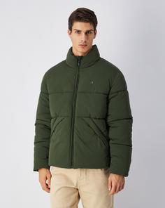 Rückansicht von CHAMPION Legacy Steppjacke Herren forest night