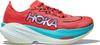 HOKA Mach X 2 Laufschuhe Herren - grapefruit-electric coral