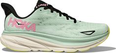 HOKA Clifton 9 Laufschuhe Damen mint fluorite-snow melt