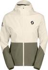 SCOTT Explorair Light Dryo 2.5L Fahrradjacke Damen - cotton white-hay green