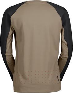 Rückansicht von SCOTT Trail Vertic Pro Funktionsshirt Herren toast beige-black