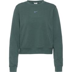 Nike Dri-FIT One Funktionssweatshirt Damen vintage green-black