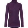 OCK Fleeceshirt Damen - plum perfect