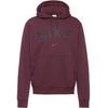 Nike Dri-Fit SWOOSH Sweatshirt Herren - burgundy crush-bgycrh-black