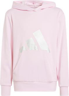 adidas GLAM Hoodie Kinder clear pink-silver metallic