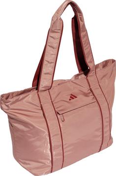 adidas YOGA TOTE Yogatasche warm clay-preloved ruby,