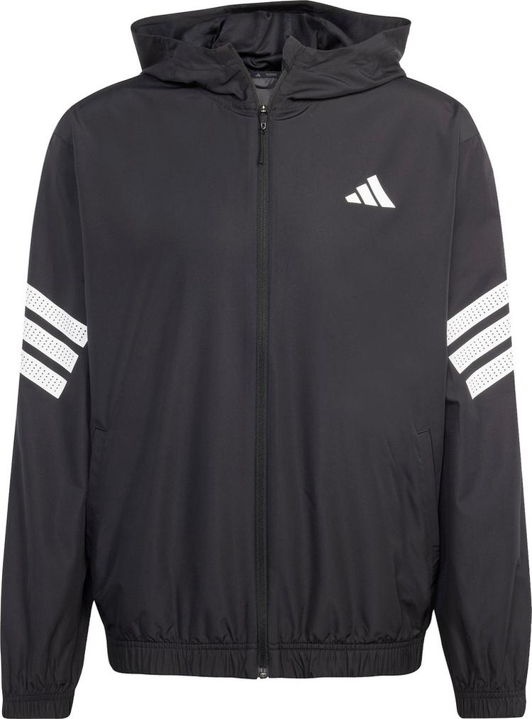 adidas adidas GYM+3 Funktionsjacke Herren - black-white - 0 | SportScheck