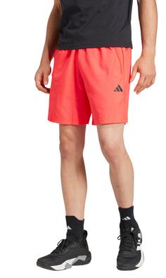 Rückansicht von adidas TR-ES WV Funktionsshorts Herren lucid red-black