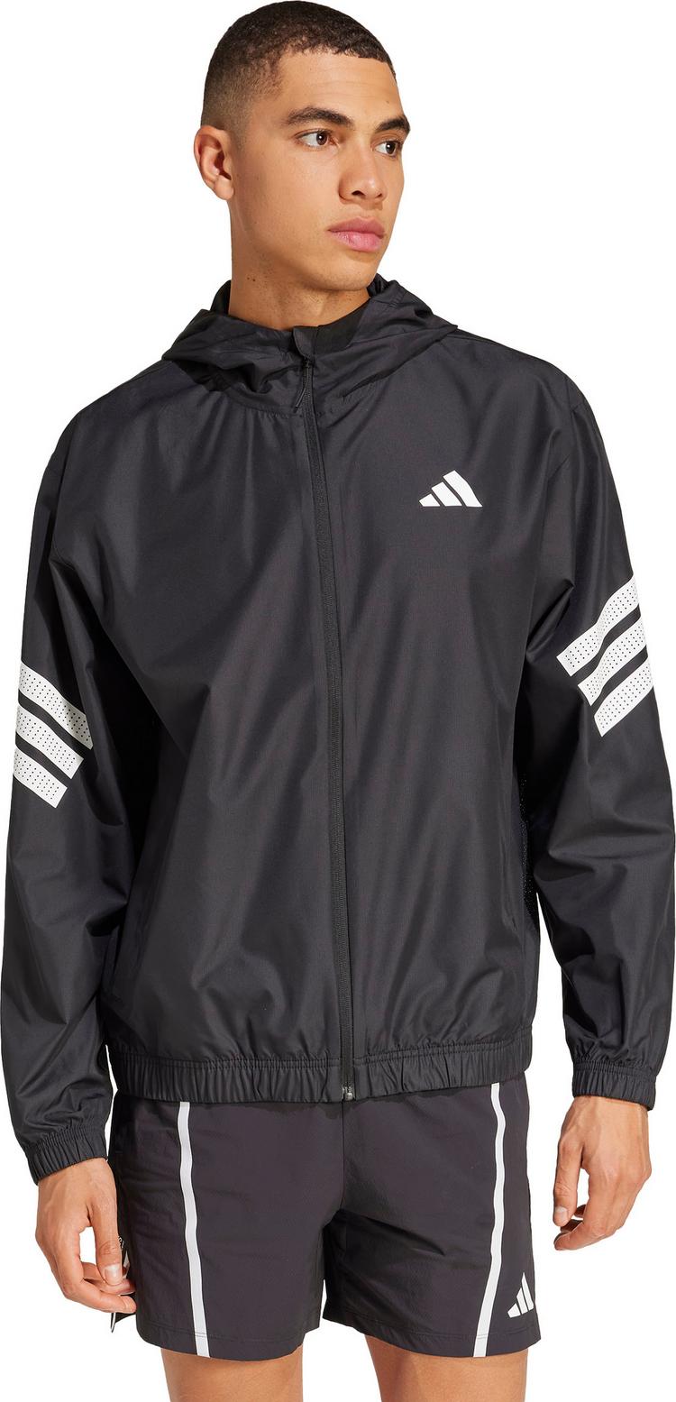 adidas adidas GYM+3 Funktionsjacke Herren - black-white - 0 | SportScheck