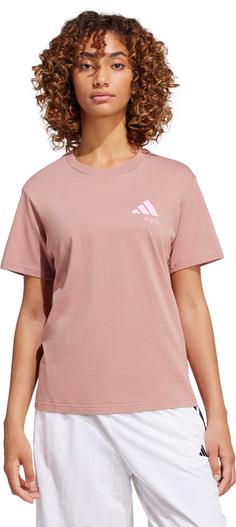 Rückansicht von adidas Verb T-Shirt Damen warm clay