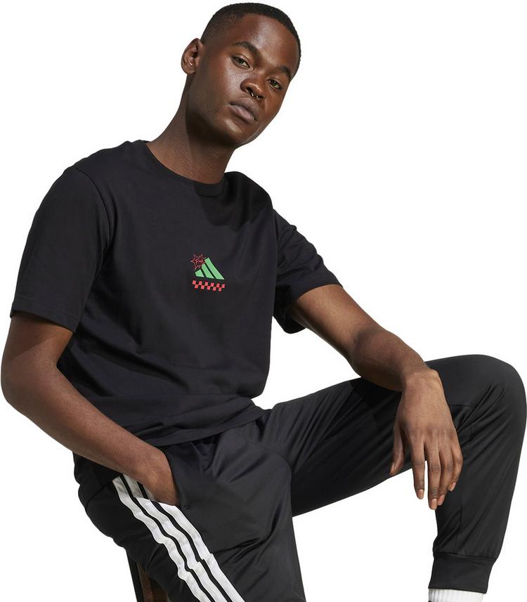 adidas adidas Pizza T-Shirt Herren - black - 0 | SportScheck