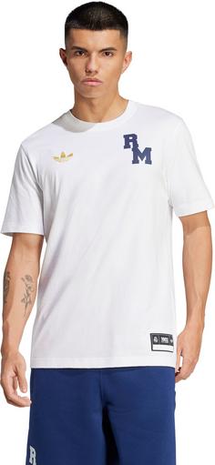 Rückansicht von adidas Real Madrid Fanshirt Herren white