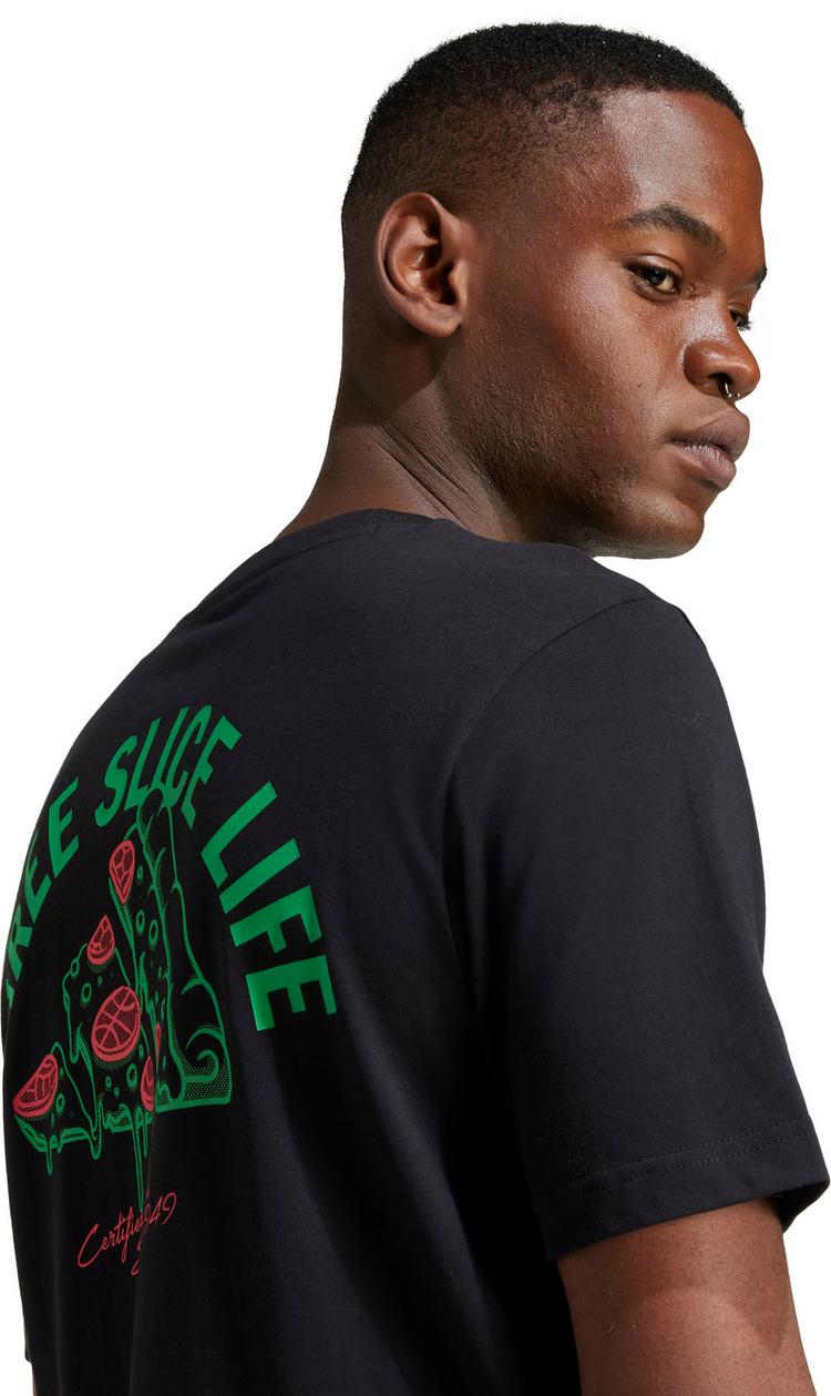 adidas adidas Pizza T-Shirt Herren - black - 3 | SportScheck