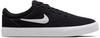 Nike Charge Suede Sneaker - black-white-black