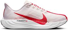 Nike PEGASUS PLUS Laufschuhe Herren platinum tint-university red-phantom