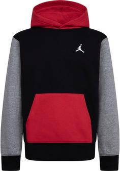 Nike JORDAN BROOKLYN Hoodie Kinder black-gym red