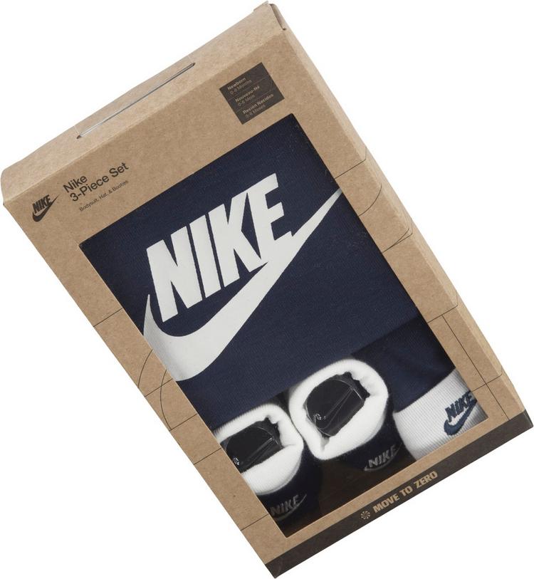 Nike Nike BABY 3PC FUTURA SET Bodysuit Kinder - midnight navy - 0 | SportScheck