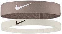 Nike FLEX 2PK Haarband Damen - mink brown-sail-white