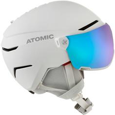 Rückansicht von ATOMIC SAVOR VISOR STEREO Skihelm white heather