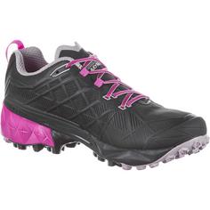 Rückansicht von La Sportiva GTX Akyra II Wanderschuhe Damen black-rose