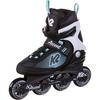 K2 ASCENT 80 Fitness Skates Damen - black-white-turquise