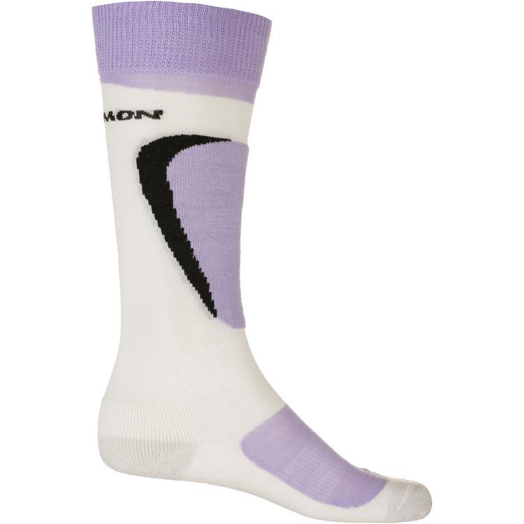 Salomon Salomon FOCUS DOPPELPACK Socken Damen - pastel lilac-white-black-ebony - 0 | SportScheck