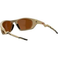 Rückansicht von Oakley LATERALIS Sportbrille matte sand-tungsten polar