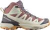 Salomon X ULTRA 360 EDGE MID Wanderschuhe Damen - burlwood-vanilla ice-excalibur