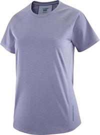 Salomon OUTLINE Funktionsshirt Damen - blue granite