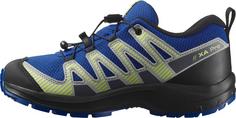 Rückansicht von Salomon XA PRO V8 CSWP Multifunktionsschuhe Kinder nautical blue-black-sharp green