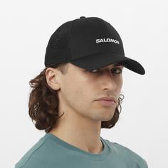 Rückansicht von Salomon TRUCKER Cap deep black