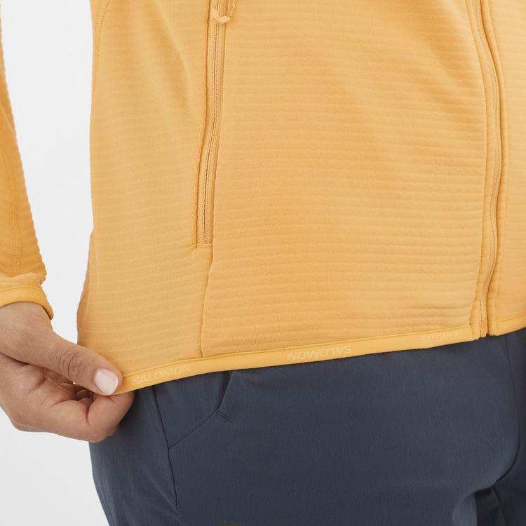 Salomon Salomon ESSENTIAL LIGHTWARM Fleecejacke Damen - warm apricot - 4 | SportScheck