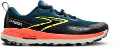 Brooks Cascadia 18 Trailrunning Schuhe Herren legion blue-black-flame